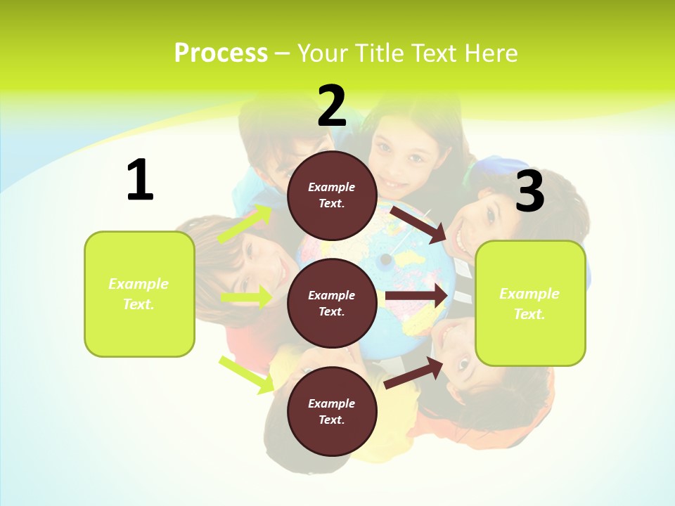 Group Human Chair PowerPoint Template