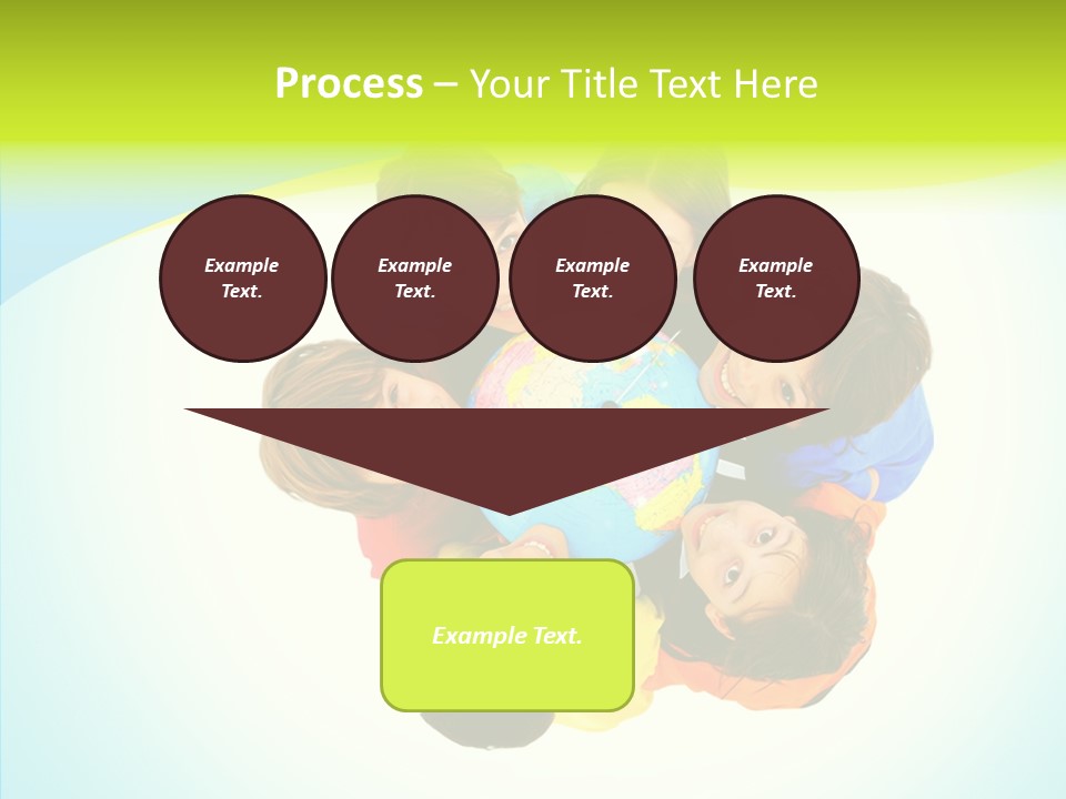 Group Human Chair PowerPoint Template