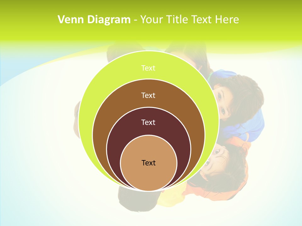 Group Human Chair PowerPoint Template