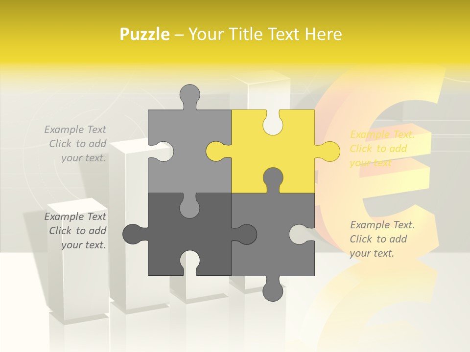 Design Shape Euro PowerPoint Template