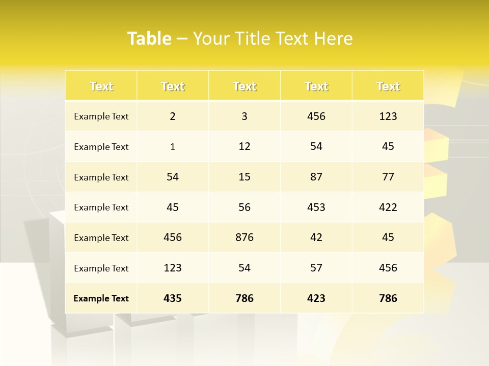 Design Shape Euro PowerPoint Template
