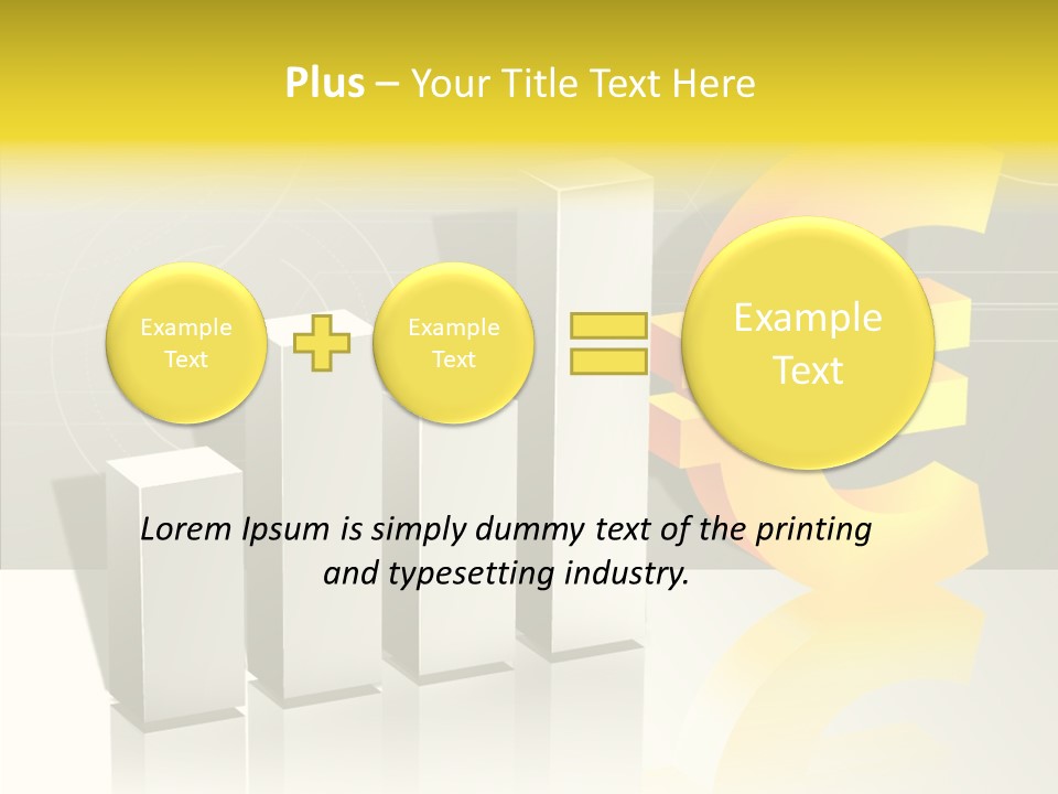 Design Shape Euro PowerPoint Template