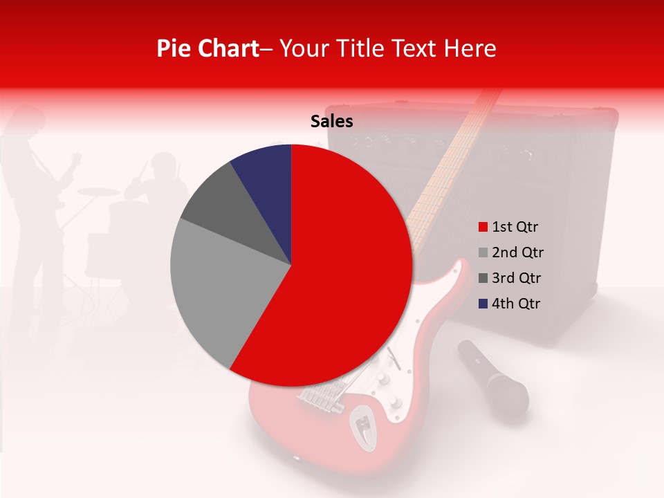 Tring Metal Guitar PowerPoint Template