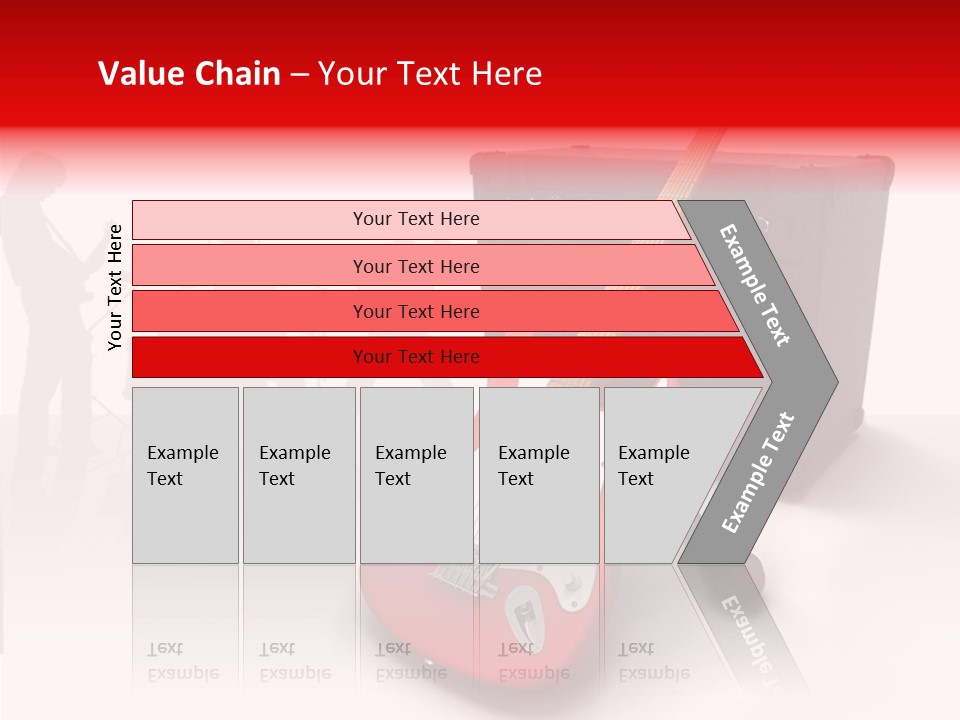 Tring Metal Guitar PowerPoint Template