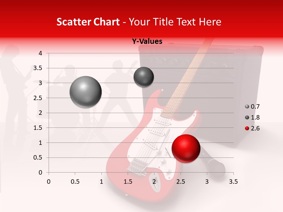 Tring Metal Guitar PowerPoint Template