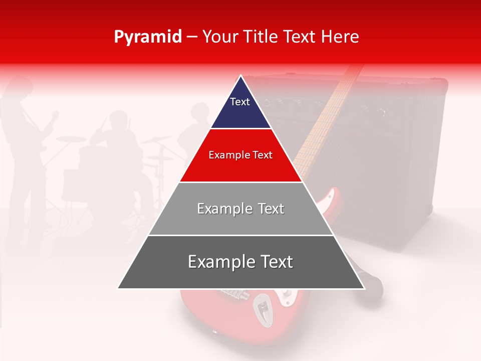 Tring Metal Guitar PowerPoint Template