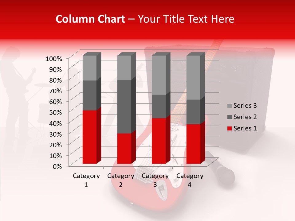Tring Metal Guitar PowerPoint Template