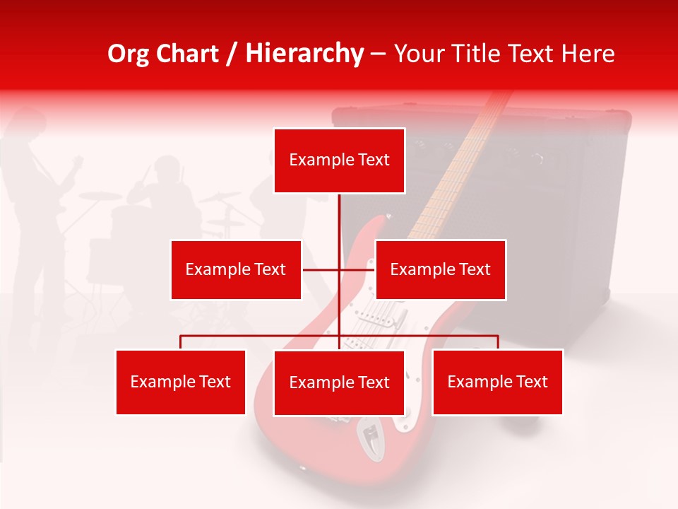 Tring Metal Guitar PowerPoint Template