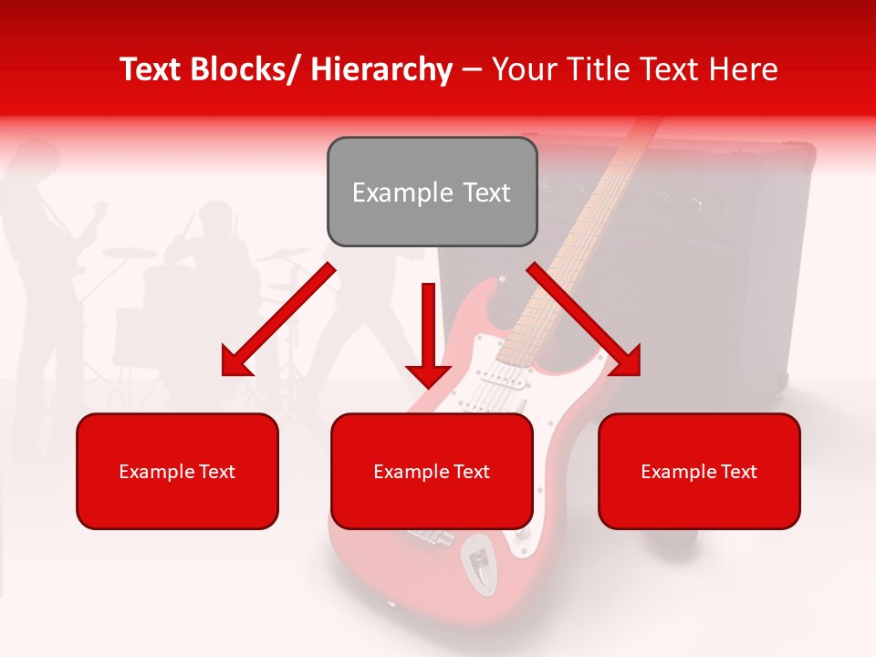 Tring Metal Guitar PowerPoint Template