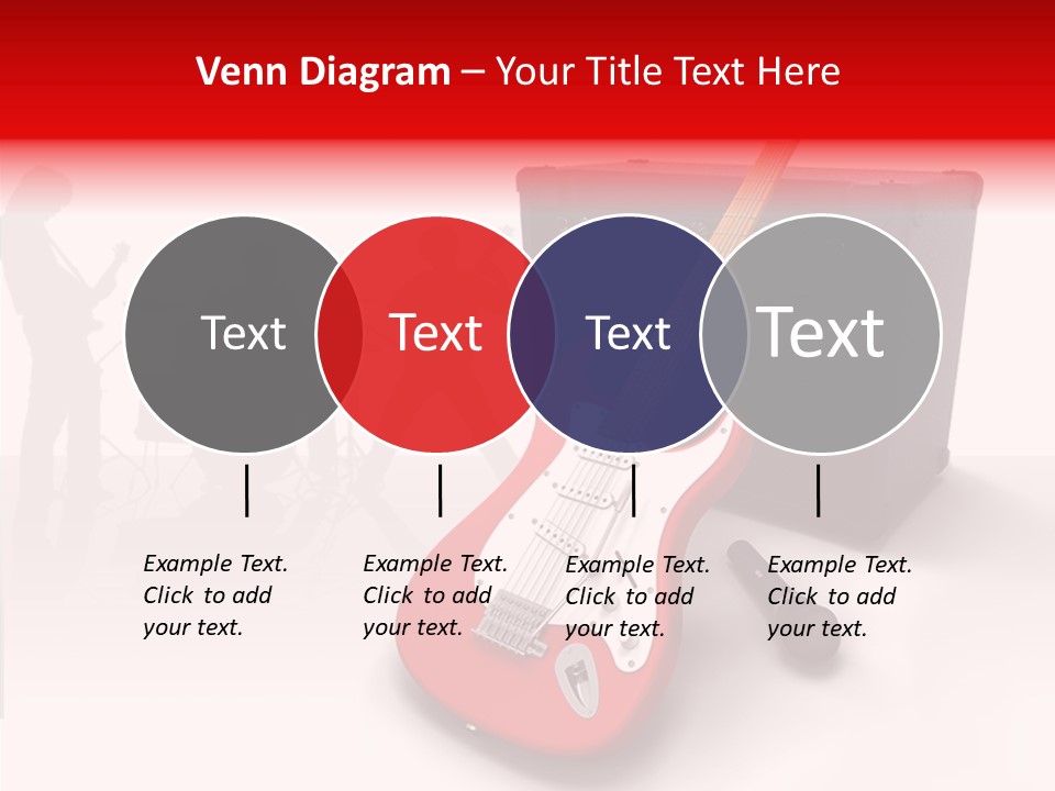 Tring Metal Guitar PowerPoint Template