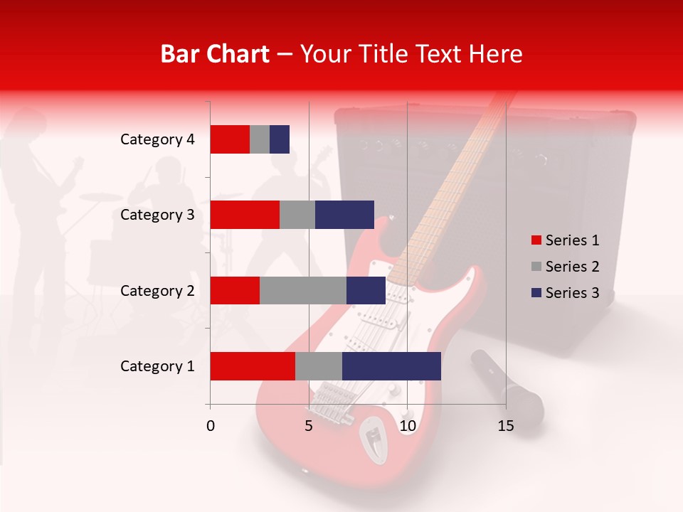 Tring Metal Guitar PowerPoint Template