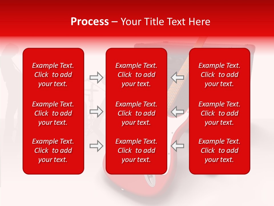 Tring Metal Guitar PowerPoint Template