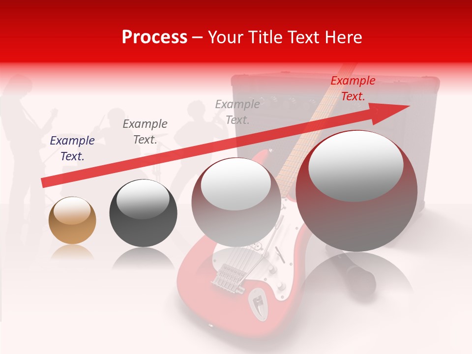 Tring Metal Guitar PowerPoint Template