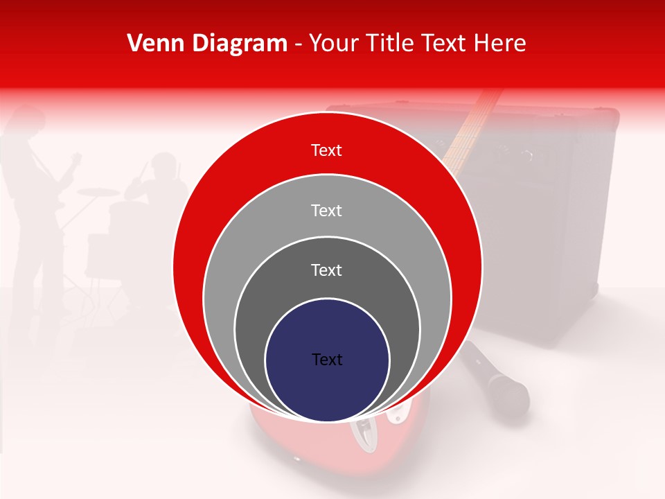 Tring Metal Guitar PowerPoint Template