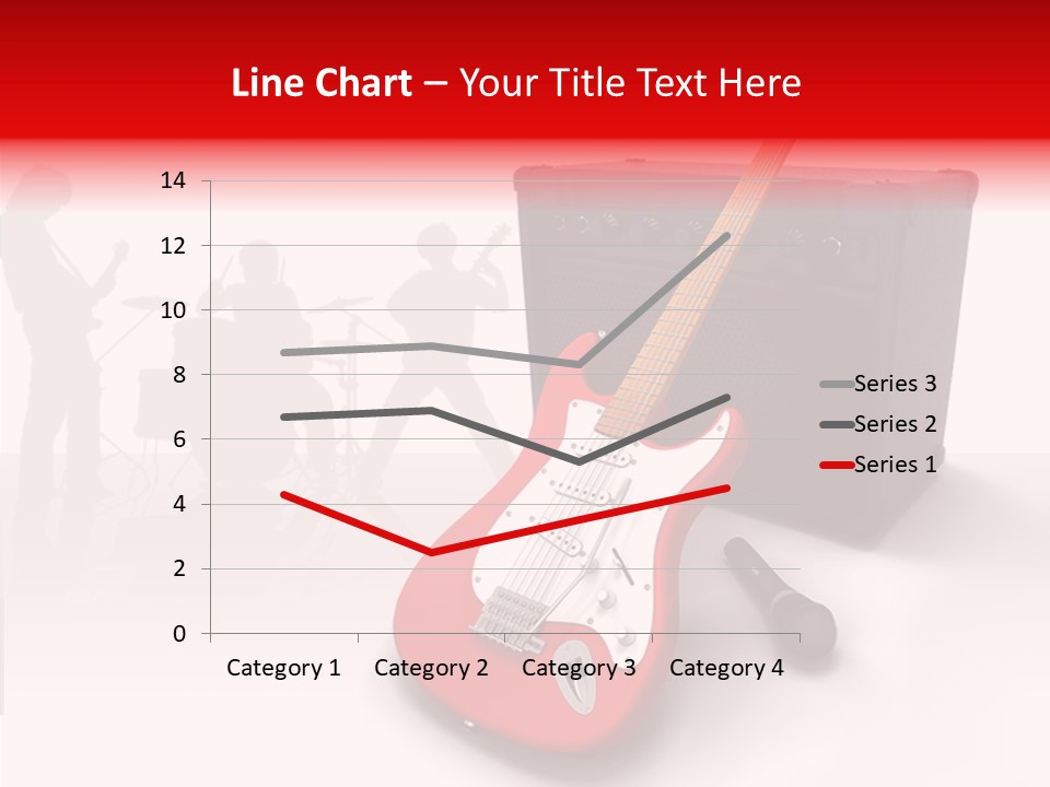 Tring Metal Guitar PowerPoint Template