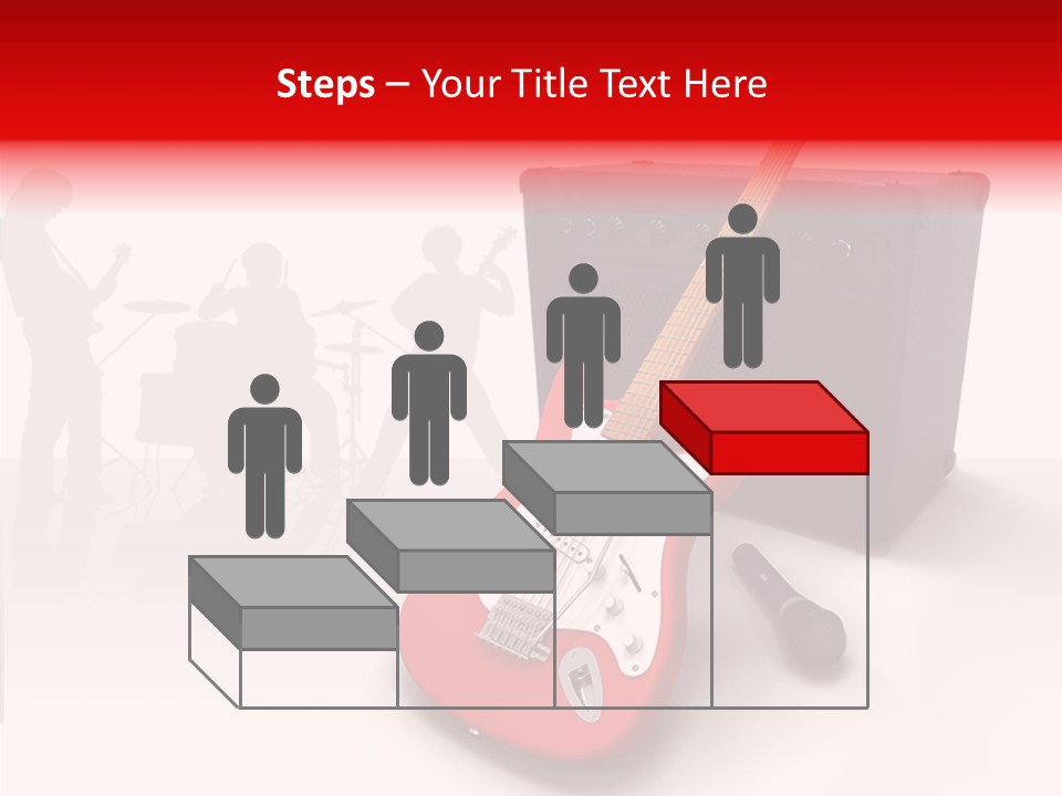 Tring Metal Guitar PowerPoint Template