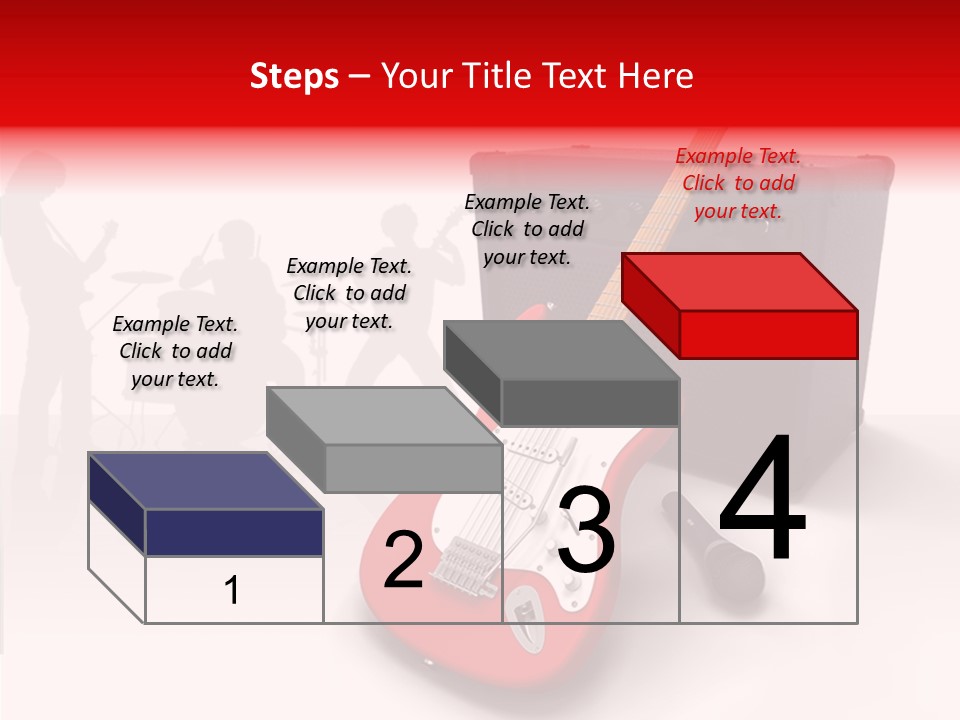 Tring Metal Guitar PowerPoint Template