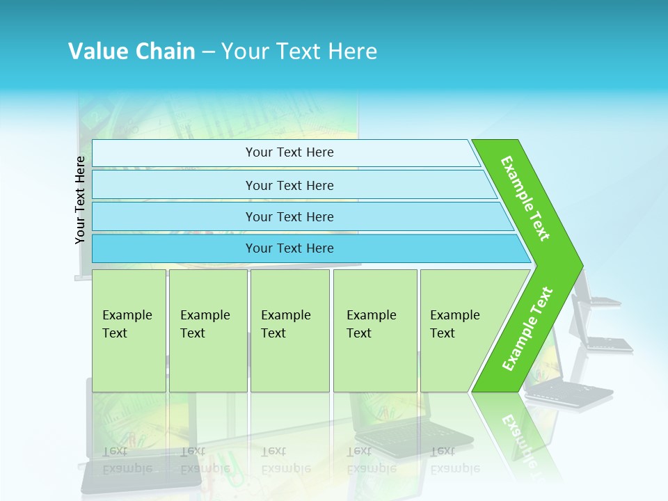 Technician Notebook Screen PowerPoint Template