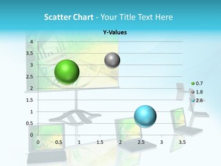 Technician Notebook Screen PowerPoint Template