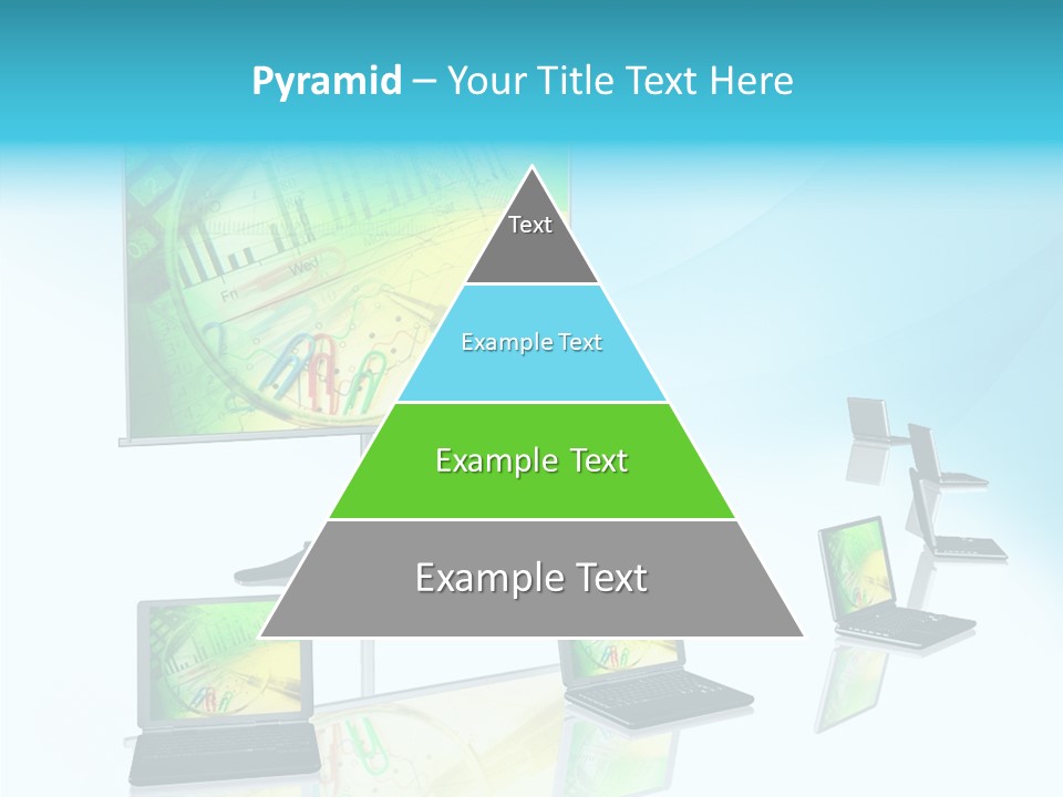 Technician Notebook Screen PowerPoint Template