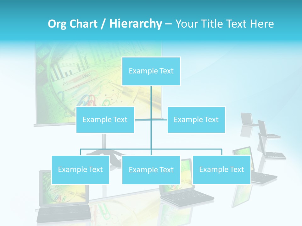 Technician Notebook Screen PowerPoint Template