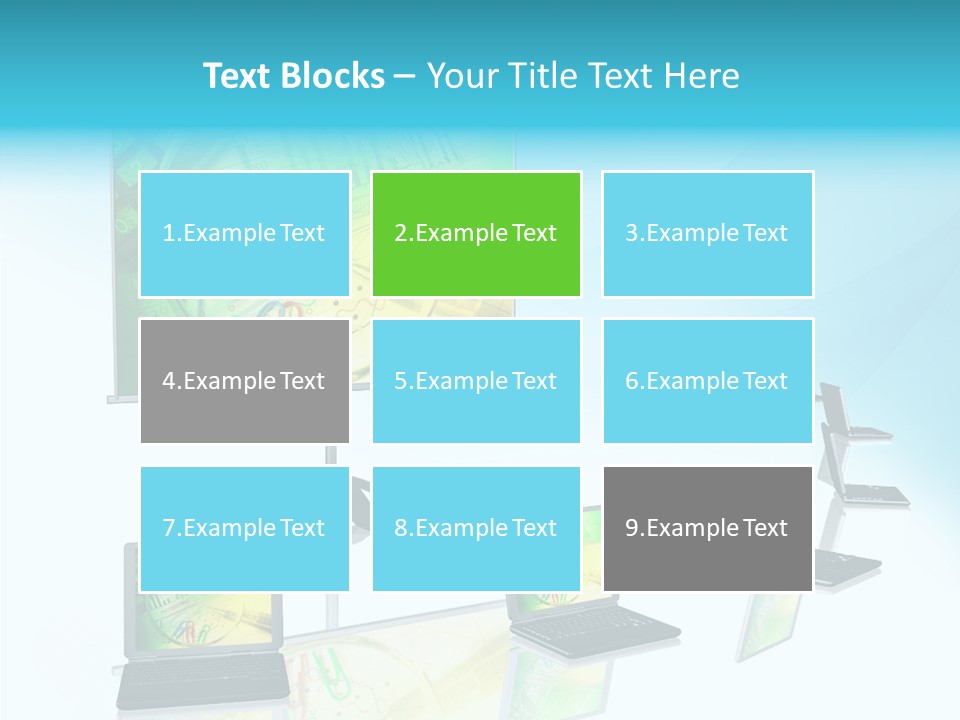 Technician Notebook Screen PowerPoint Template