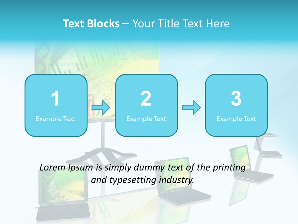 Technician Notebook Screen PowerPoint Template