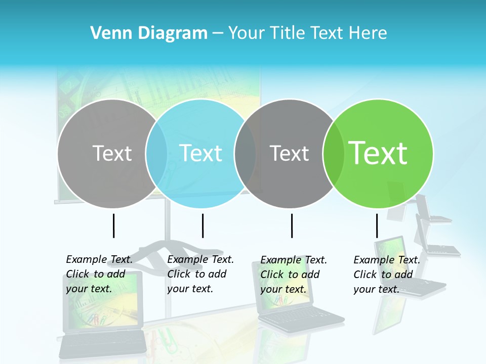 Technician Notebook Screen PowerPoint Template
