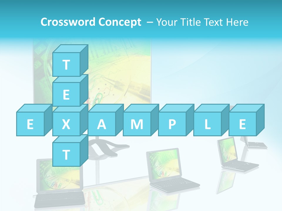 Technician Notebook Screen PowerPoint Template