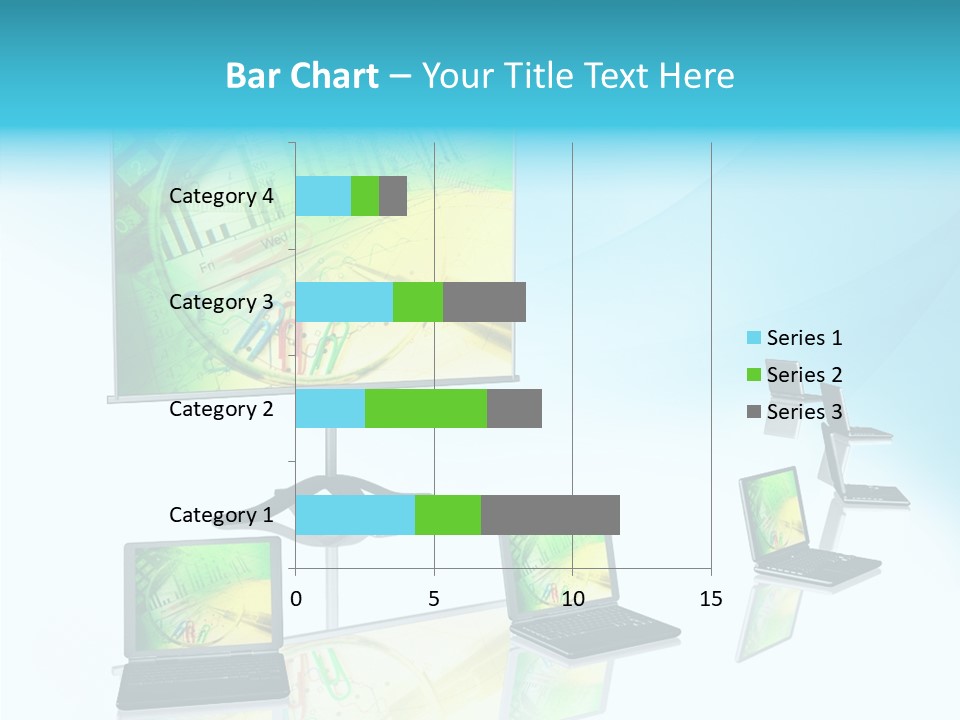 Technician Notebook Screen PowerPoint Template