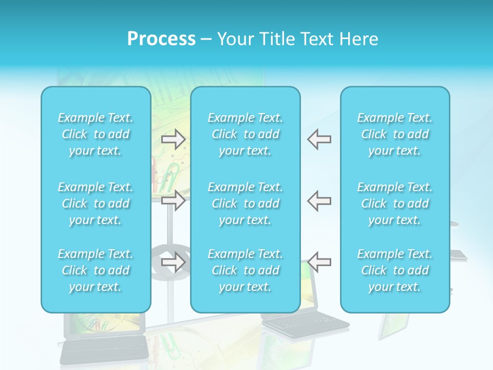 Technician Notebook Screen PowerPoint Template