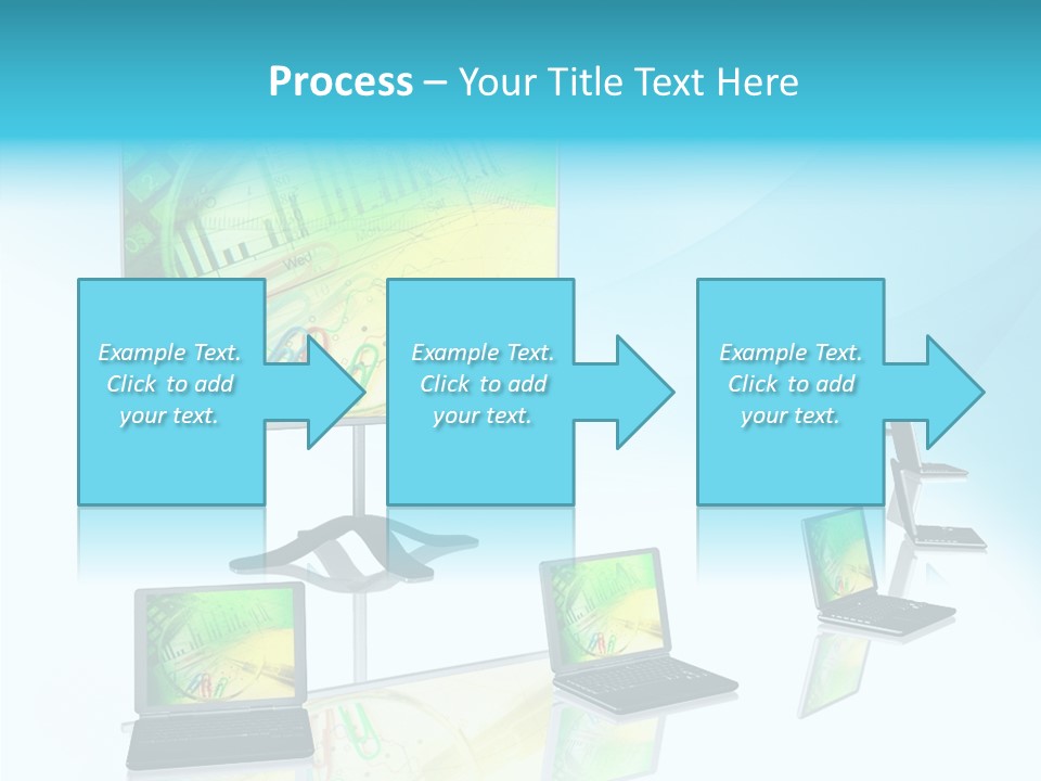 Technician Notebook Screen PowerPoint Template