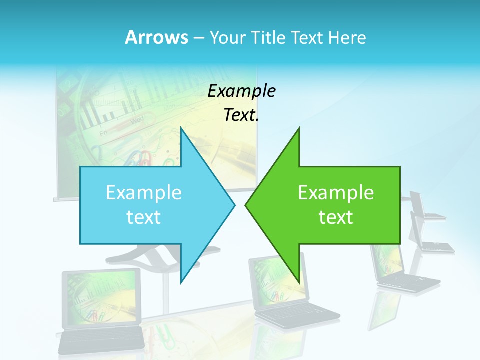 Technician Notebook Screen PowerPoint Template