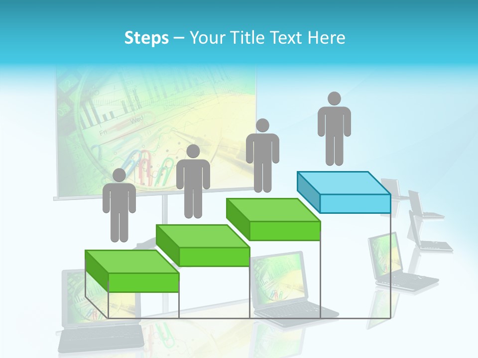 Technician Notebook Screen PowerPoint Template