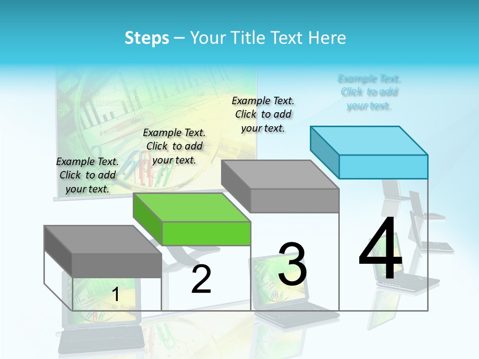 Technician Notebook Screen PowerPoint Template