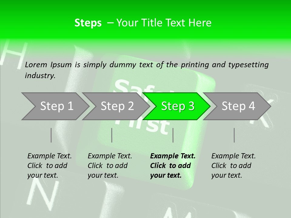 Care Safe Www PowerPoint Template
