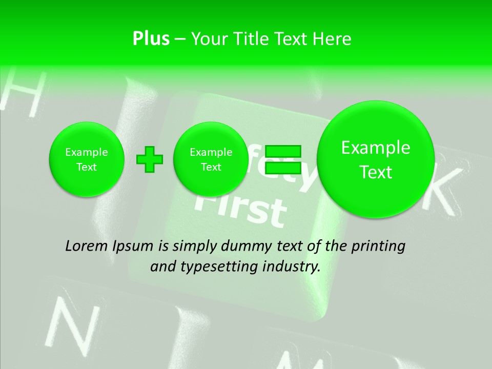 Care Safe Www PowerPoint Template
