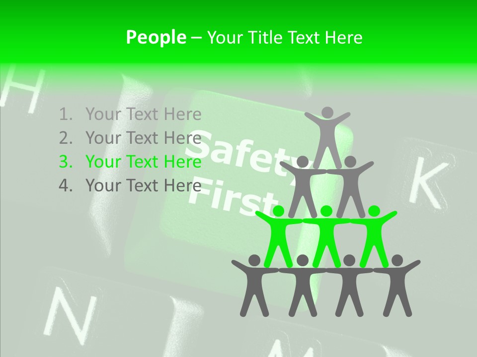 Care Safe Www PowerPoint Template