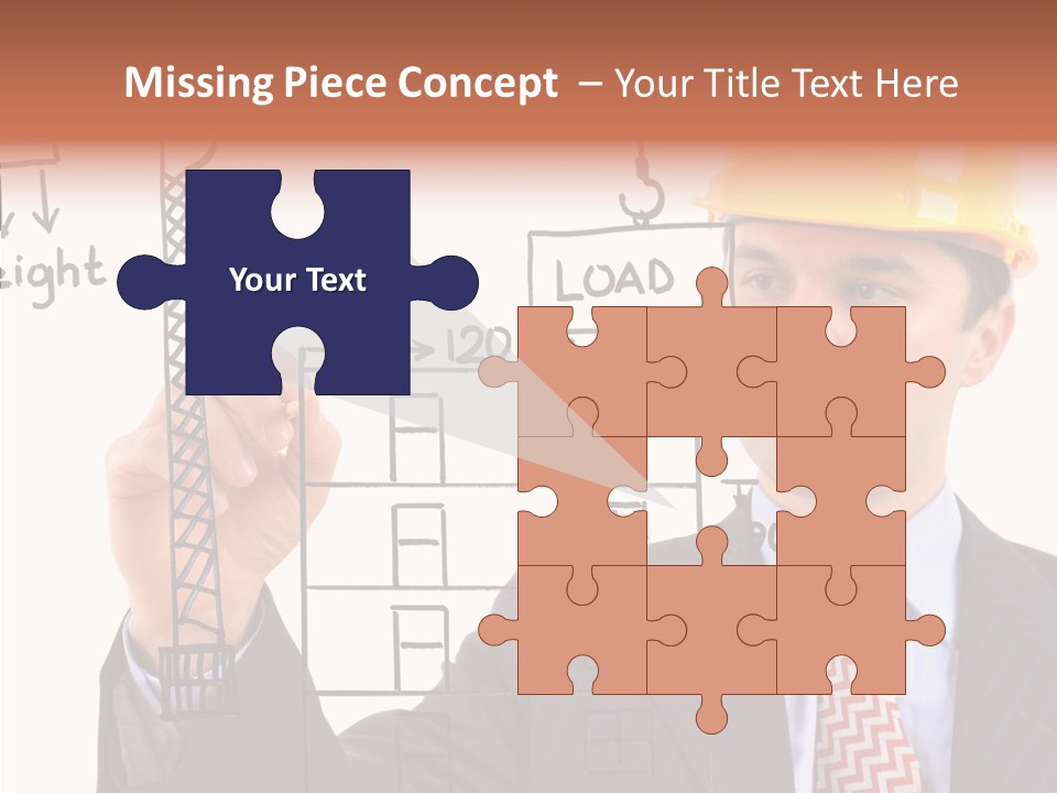 Builder Organization Equipment PowerPoint Template