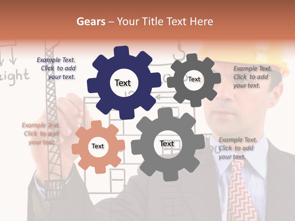 Builder Organization Equipment PowerPoint Template