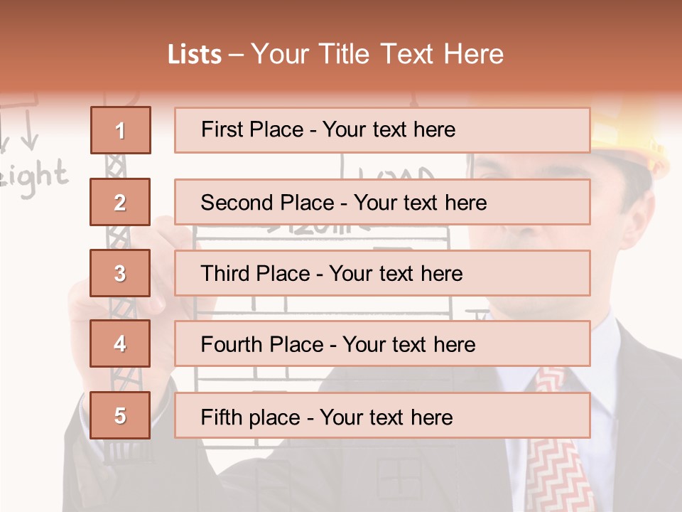 Builder Organization Equipment PowerPoint Template