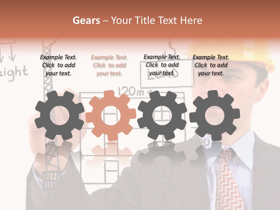 Builder Organization Equipment PowerPoint Template