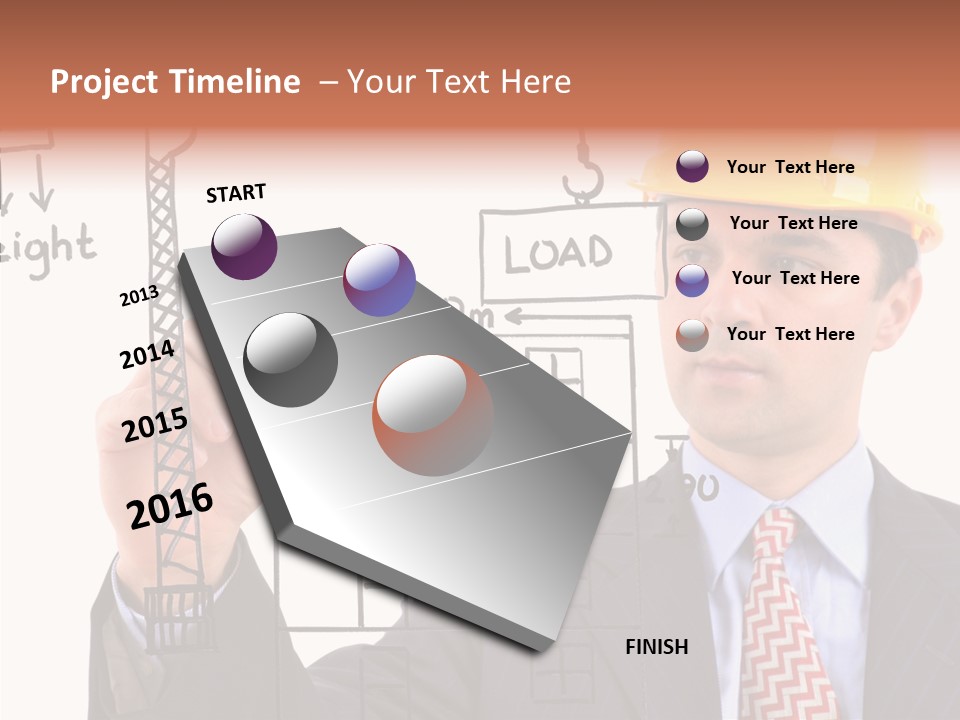 Builder Organization Equipment PowerPoint Template