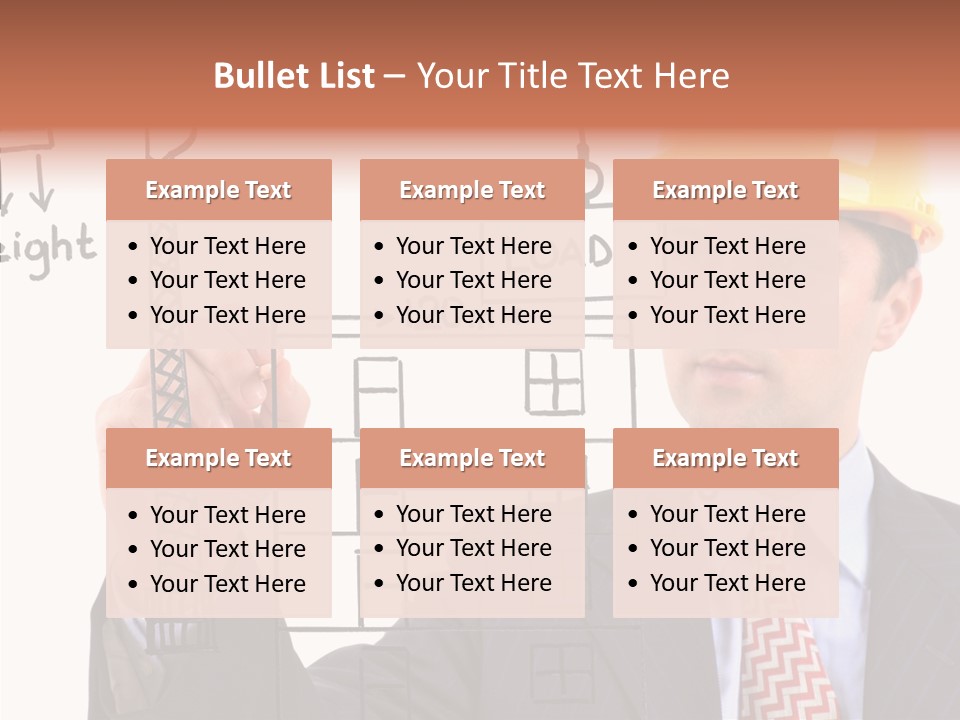 Builder Organization Equipment PowerPoint Template
