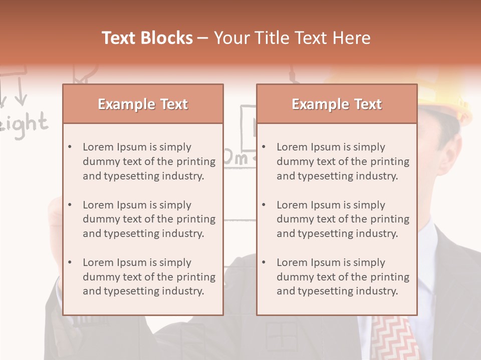 Builder Organization Equipment PowerPoint Template