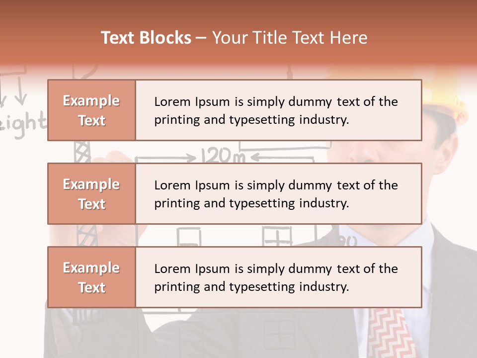 Builder Organization Equipment PowerPoint Template