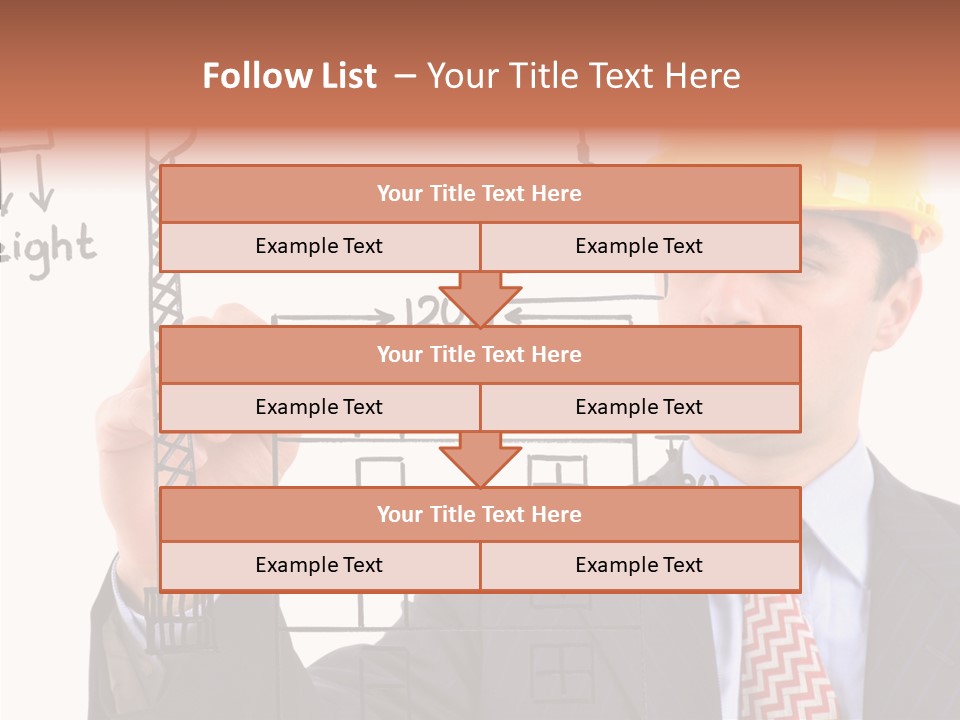 Builder Organization Equipment PowerPoint Template