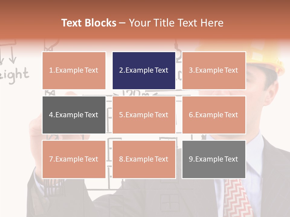 Builder Organization Equipment PowerPoint Template