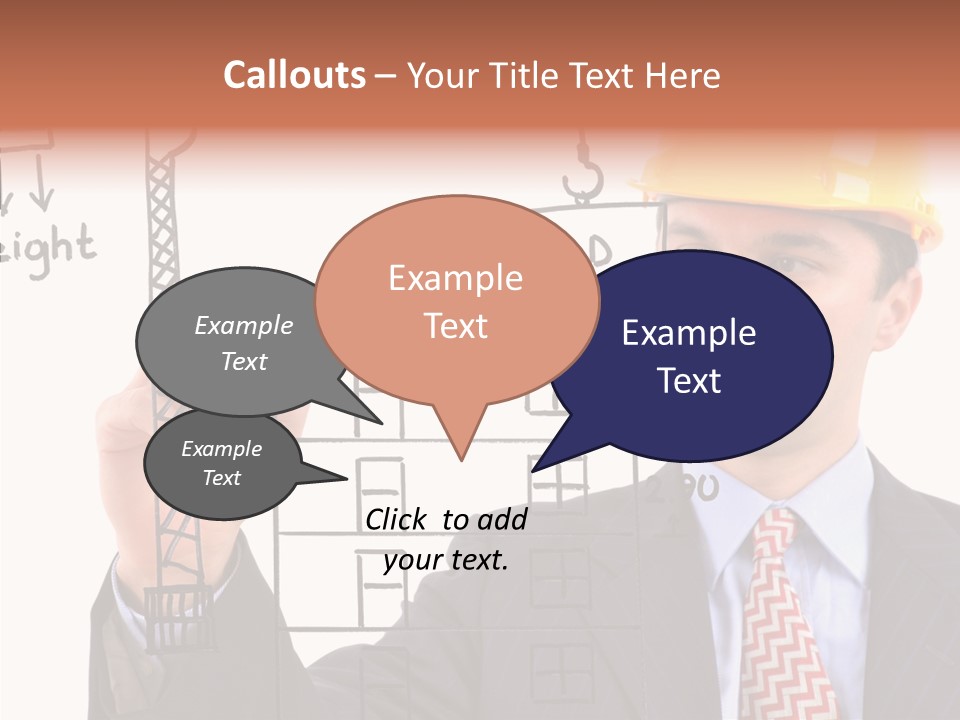 Builder Organization Equipment PowerPoint Template