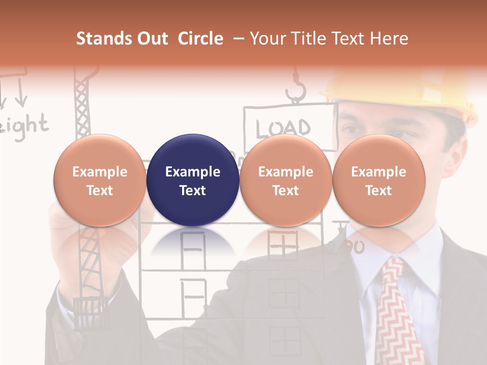 Builder Organization Equipment PowerPoint Template